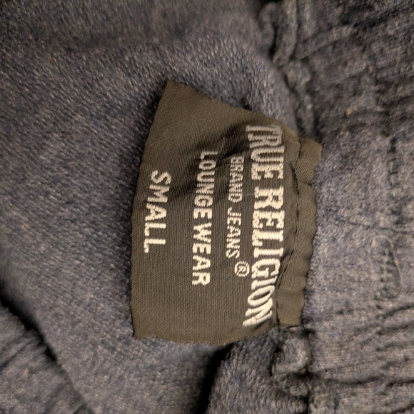 True Religion Men's Navy Jogger Pants Size Small Pre-owned - Picture 8 of 8